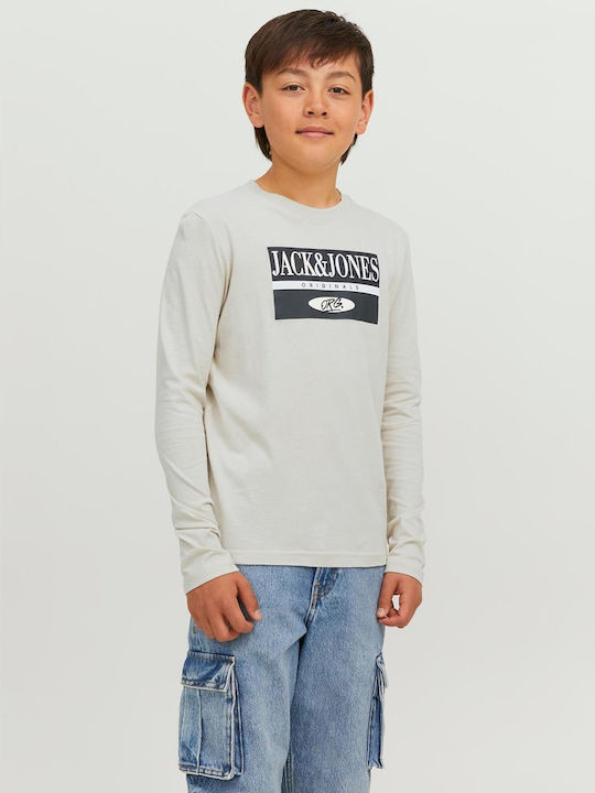 Jack & Jones Kids Blouse Long Sleeve Ecru