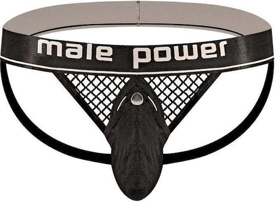 Malepower Herren Jockstrap Schwarz