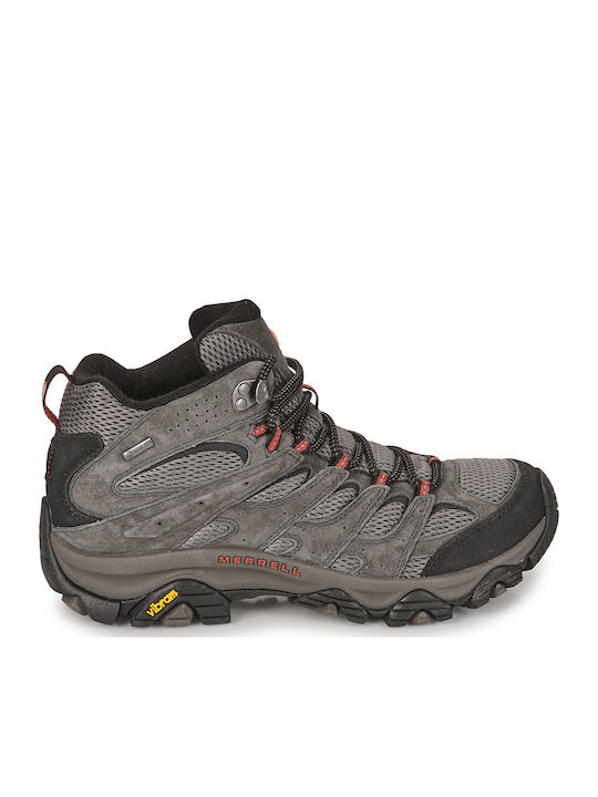 Merrell Moab 3 Men's Hiking Waterproof Boots With Gore-Tex Membrane Gray