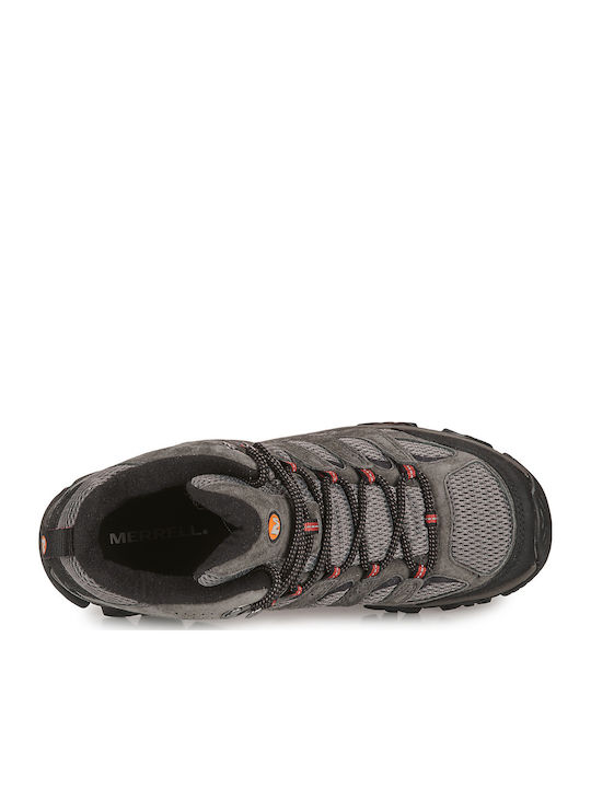 Merrell Moab 3 Men's Hiking Waterproof Boots With Gore-Tex Membrane Gray
