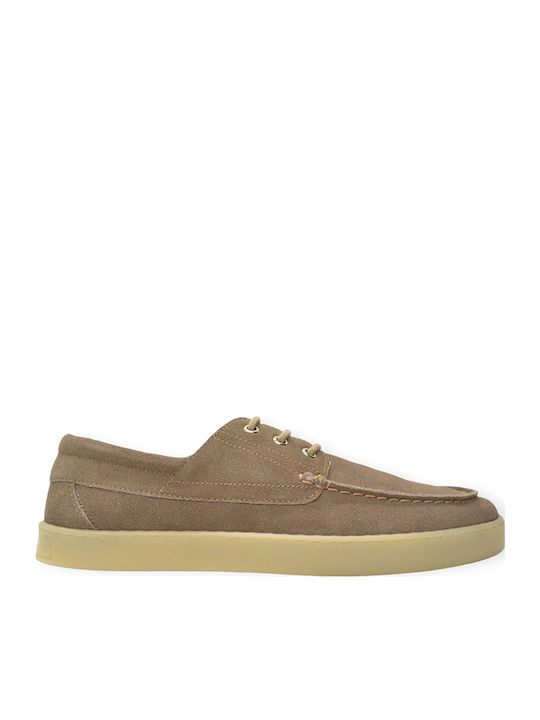 Leder Herren Freizeitschuhe Beige