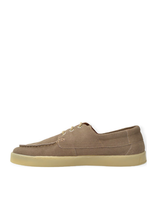 Leder Herren Freizeitschuhe Beige