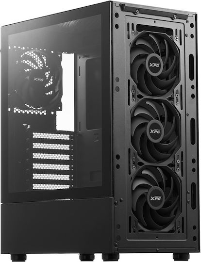 Adata XPG Valor Mesh Gaming Middle Tower Carcasă Calculator cu Fereastră Laterală Negru