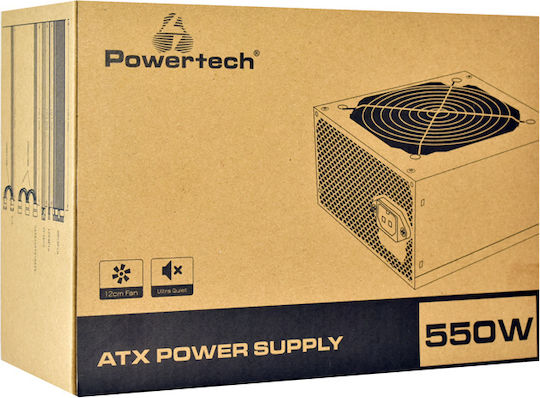 Powertech PT-1103 500W Black Computer Power Supply Full Wired 80 Plus Bronze