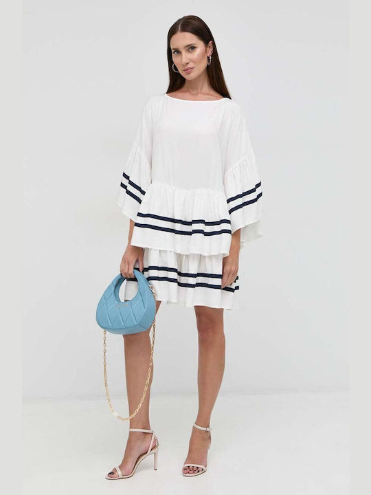 Silvian Heach DRESS Summer Mini Dress White
