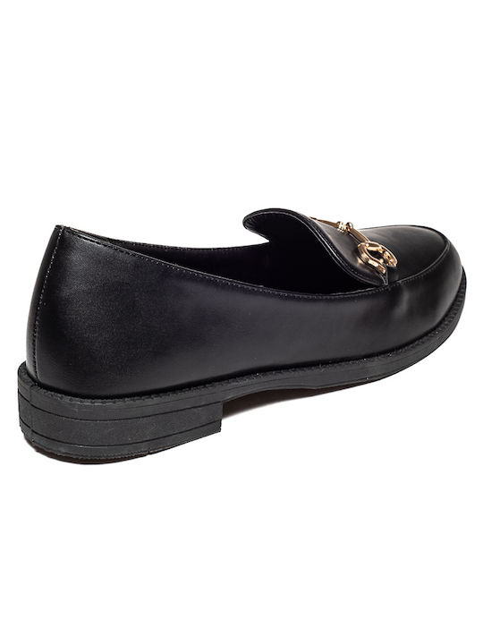 Cassandra Women's Moccasins in Black Color