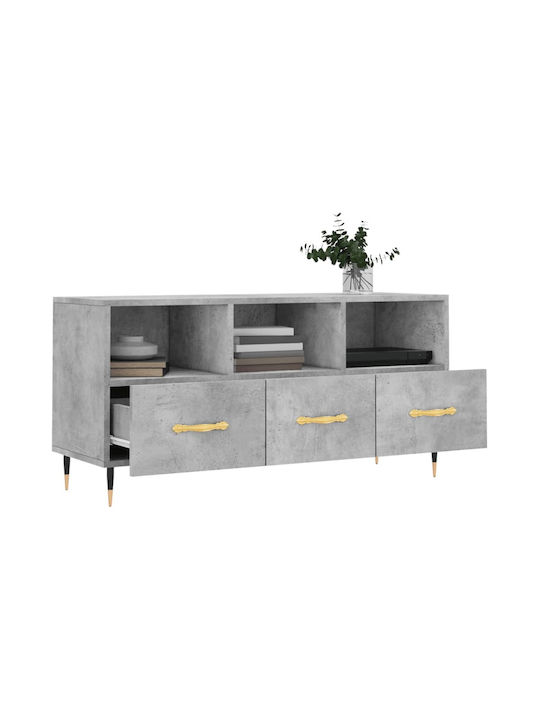 Stand TV Gri L102xA36xÎ50cm