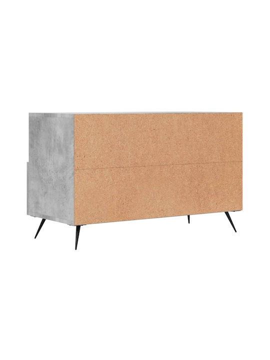 vidaXL TV Stand Gray M80xD36xH50cm