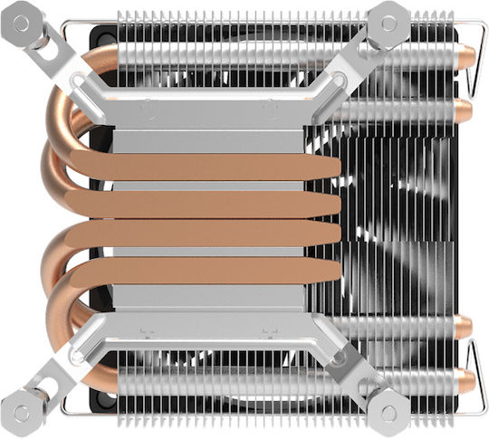 Powertech PT-1115 Ψύκτρα Επεξεργαστή Low Profile για Socket 115x/1200/1700/AM5