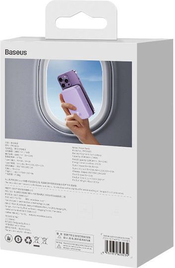 Baseus Mini Power Bank 20000mAh 20W Power Delivery Lila