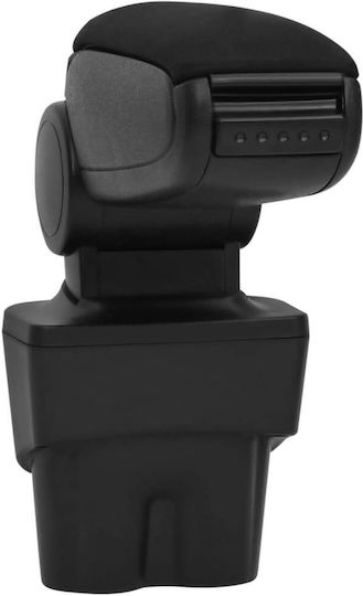 vidaXL Τεμπέλης Αυτοκινήτου Συμβατός με Volkswagen Touran / Caddy σε Μαύρο Χρώμα