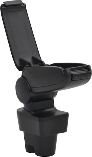 vidaXL Car Armrest for Volkswagen CC Black