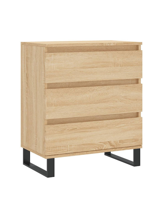 Συρταριέρα Креватокамарас Дървена с 3 чекмеджета 60x35x70cm
