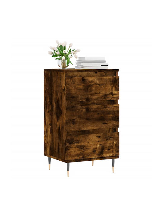 Wooden Chest of Drawers with 3 Drawers 40x35x70cm