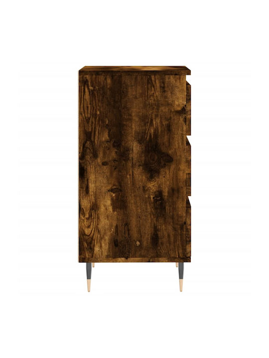 Wooden Chest of Drawers with 3 Drawers 40x35x70cm