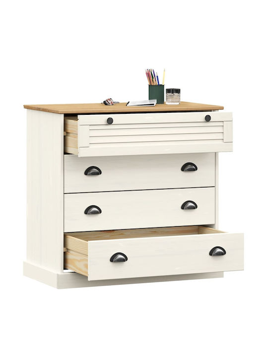 Comoda pentru Dormitor cu 4 sertare 80x40x76buc