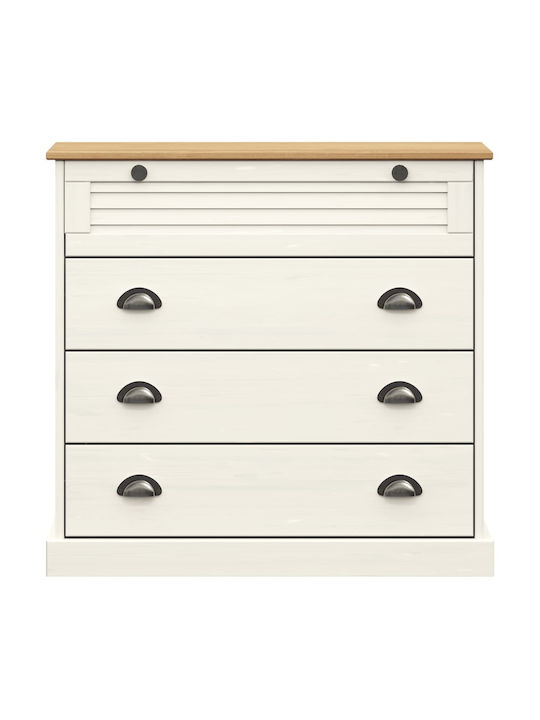 Comoda pentru Dormitor cu 4 sertare 80x40x76buc