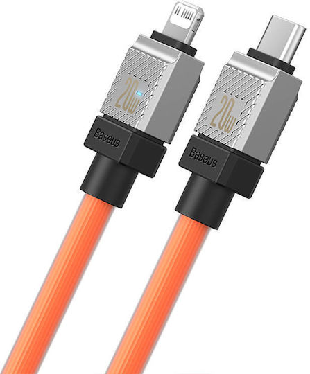 Baseus Coolplay Braided USB to Type-C Cable Πορτοκαλί 2m (CAKW000107)