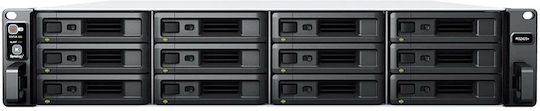 Synology RackStation RS2423+ NAS Rack με 12 θέσεις για HDD/SSD και 2 θύρες Ethernet