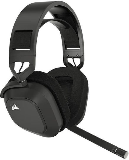 Corsair HS80 Max RGB Wireless Over Ear Gaming Headset with Bluetooth / USB Connection Gray for PC