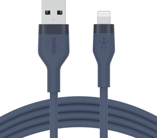 Belkin USB-A la Cablu Lightning Albastru 3m (CAA008BT3MBL)