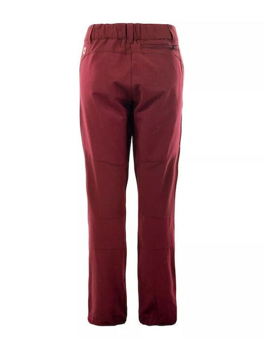 Damen Stoff Hose Rot