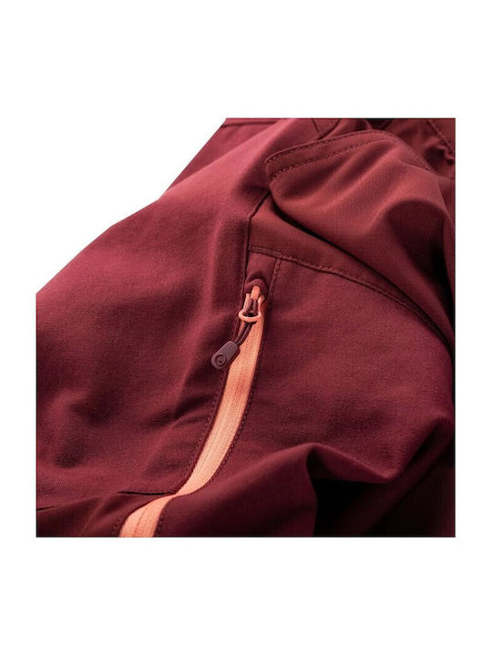 Damen Stoff Hose Rot