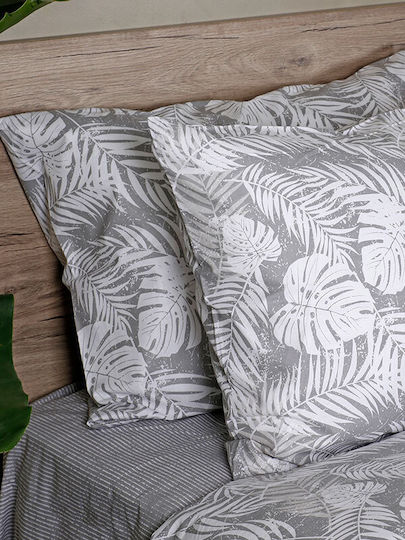 Sunshine Duvet Cover Cotton Single 170x250 Feelings Grey