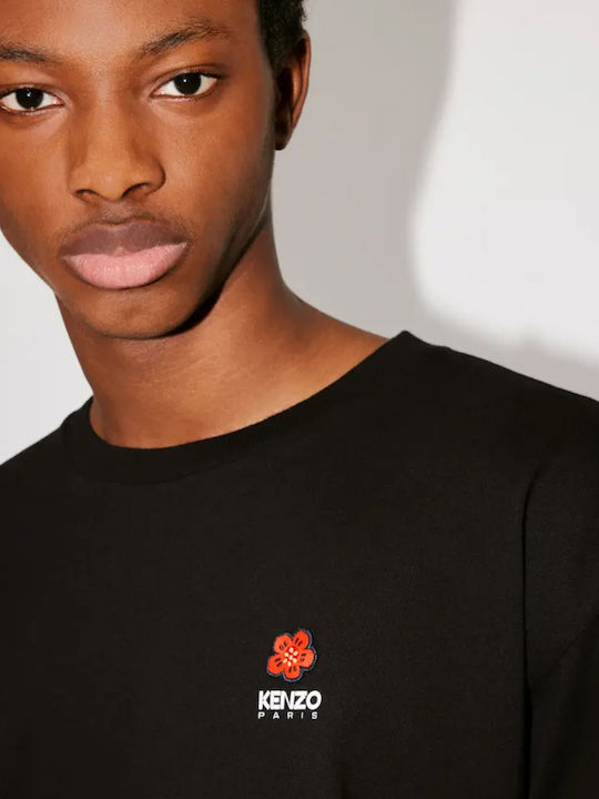 Boke Flower Men's Blouse Black