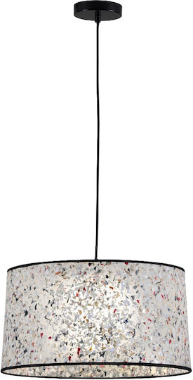 Viokef Mozaika Hängelampe Gray 45x24cm Viokef Mozaika Hängelampe Gray 45x24cm