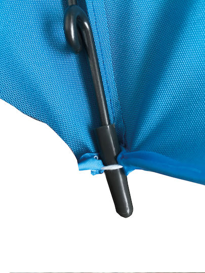 Campo Retro 200 Beach Umbrella Aluminum Diameter 1.9m with UV Protection and Air Vent Beige