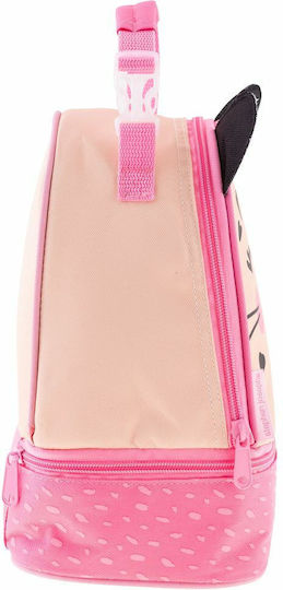 Stephen Joseph Leopard Kinder Lunchtasche Isoliert Handtasche 4 Liter Rosa 17x14x24cm