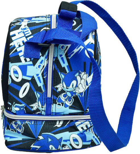 Gim School Shoulder Lunch Bag 4.5lt Blue Harry Potter 20 x 15 x 21cm