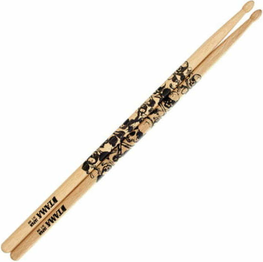 Tama 5A 5A-S Japanese Oak Drumstick with Wooden Drop Head