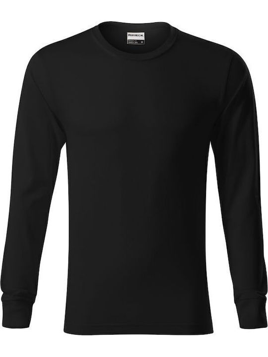 Rimeck Werbe-T-Shirt in Schwarz Farbe