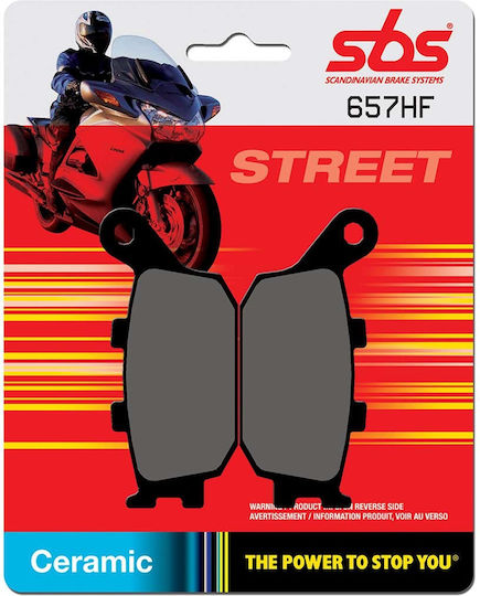 SBS Τακάκια Μοτοσυκλέτας Πίσω για Kawasaki Z750 Yamaha TT