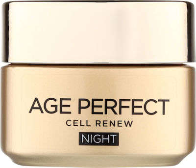 L'Oreal Paris Age Perfect Cell Renew Restoring , Αnti-aging & Moisturizing Night Cream Suitable for All Skin Types 50ml