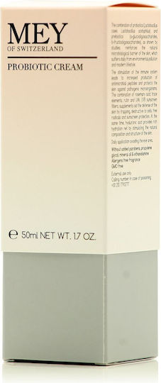 Mey Probiotic 24ωρη Ενυδατική Κρέμα Προσώπου με Υαλουρονικό Οξύ & Πεπτίδια 50ml