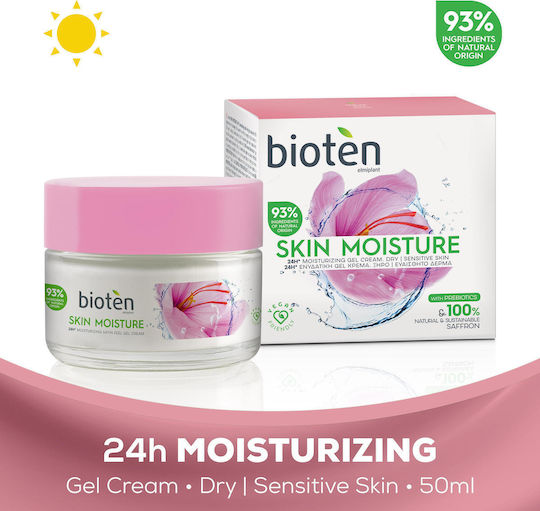 Bioten Skin Moisture 24ωρη Ενυδατική Κρέμα Προσώπου με Πρεβιοτικά 50ml