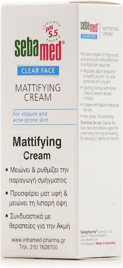 Sebamed Ενυδατική Κρέμα Προσώπου με Υαλουρονικό Οξύ 50ml