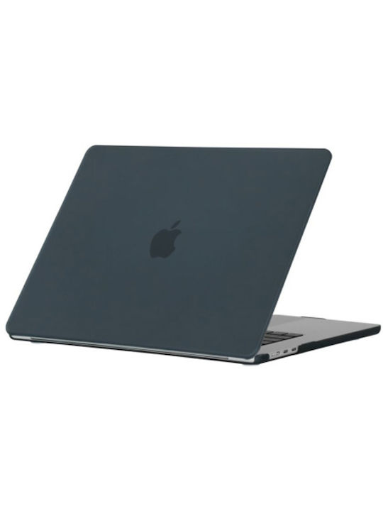 Tech-Protect Smartshell Macbook Air 15 M2 (2023) Κάλυμμα για Laptop 15" σε Μαύρο χρώμα