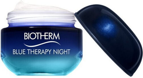 Biotherm Blue Therapy Rich Κρέμα Προσώπου Νυκτός για Ενυδάτωση, Αντιγήρανση & Σύσφιξη 50ml