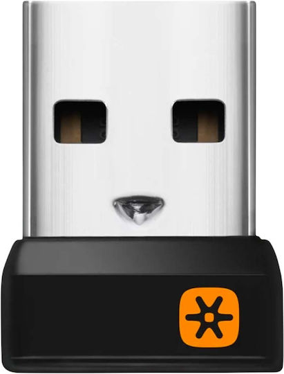 Logitech USB Unifying Receiver USB Bluetooth 2.0 Адаптер Черен