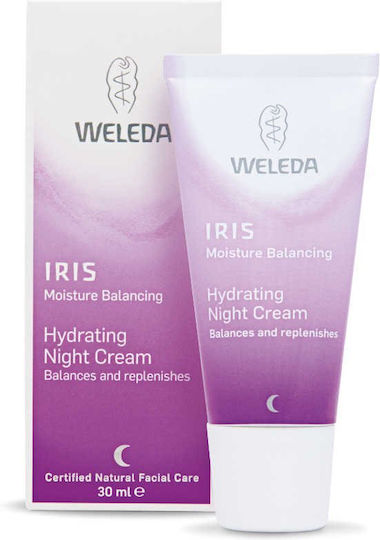 Weleda Iris Rich Ενυδατική Κρέμα Προσώπου Νυκτός 30ml