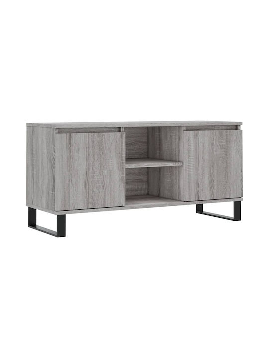 Έπιπλο Τηλεόρασης Γκρι Μ104xΠ35xΥ50cm