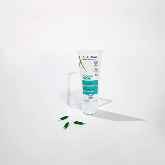 A-Derma Biology AC Global Cream Face with Aloe Vera 40ml