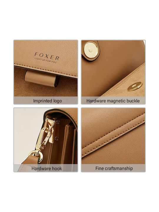 Leather Women's Bag Crossbody Brown