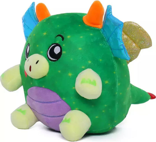 Just Toys Dream Beams Plush Draco The Dragon for 3+ Years 18 cm