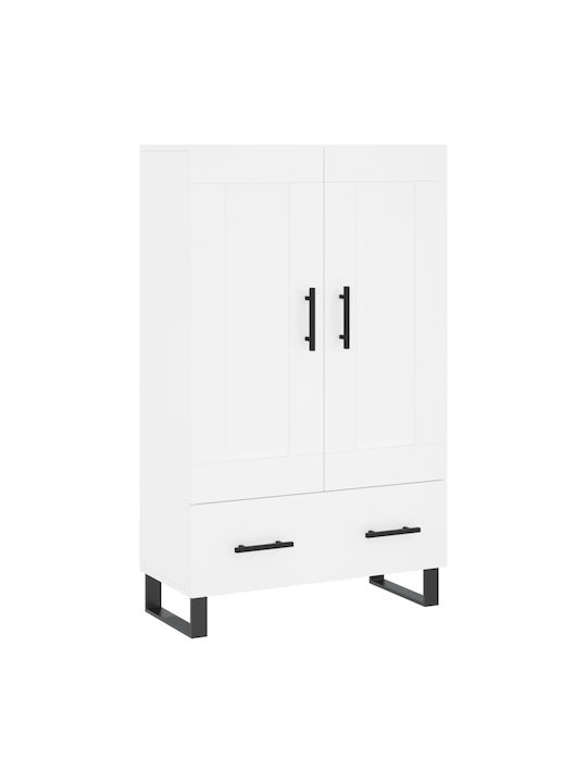 Cabinet Floor White 69.5x31x115cm