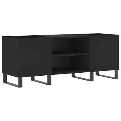 vidaXL 2 Level Hi-Fi Furniture Black 38x121x48cm